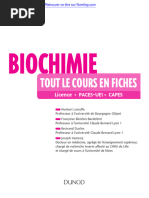 Biochimie: Tout Le Cours en Fiches