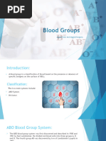 Blood Group Presentation