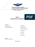 Trabajo Tema 3 Derecho Procesal Civil II