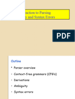 Lec4 SyntaxAnalysis