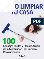 Como Limpiar Tu Casa 100 Consejos Faciles y Plan de Living Sin Estres