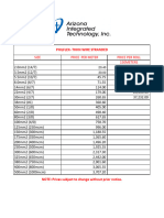 Wires Philflex Pricelist Aiti - 10feb2022