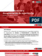 Sistematización de Experiencias - Procesos Formativos DIFOCA 2022