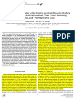 Airoldi, Arakaki - 2002 - Two Independent Routes To Synthesize Identical Silicas by Grafting Ethylenimine or 2-Aminoethanethiol, Their C