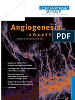 Angiogenesis With Wound Healing