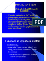 Lymphatic System (Week 13)