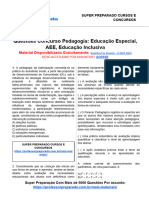 Simulado - Educacao Especial AEE Educacao Inclusiva 1