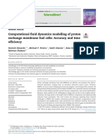 Computational Fluid Dynamics Modelling of Proton Exchange Membrane Fuel Cells