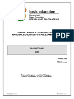 Accounting P2 May-June 2023 Eng