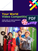 Your World Video Competition Leaflet