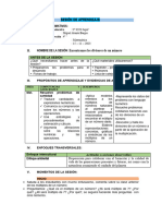 Secion de Aprendisaje Matematica