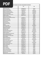 Lista Geral MCMV