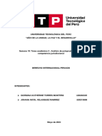 Tarea Académica 3 - Análisis de Jurisprudencia Sobre Competencia Jurisdiccional