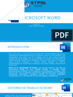 Microsoft Word Clase #1