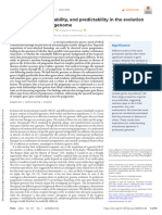 Beavan Et Al 2023 Contingency Repeatability and Predictability in The Evolution of A Prokaryotic Pangenome