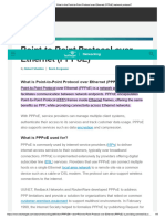 What Is The Point-to-Point Protocol Over Ethernet (PPPoE) Network Protocol