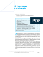 Conductivité Thermique Des Liquides Et Des Gaz