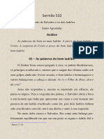 Santo Agostinho - Sermão 532 (52) (A Paixão Do Salvador e Os Dois Ladrões)