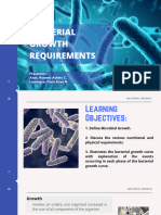 Bacterial Growth Requirements