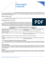 Chapter 4 - Designing Meaningful Performance-Based Assessment