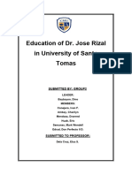 Group2 EducationOfRizalInUST