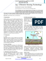 LiDAR Mapping A Remote Sensing Technology