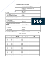 Hydraulic Analysis Blugre