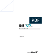 Idis Va Box DV 1104 Manual Eng