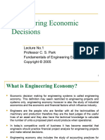 SE-307-CHAPTER 1 Engineering Economic Decisions