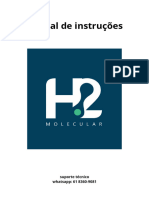 H2 Max Manual de Instruções