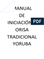 Manual de Iniciacion A Orixa