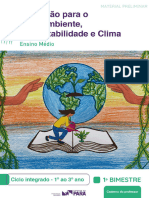 1º Ao 3º Ano - Chsa - Educação Ambiental - 1º BM 2024 - Caderno Do Professor