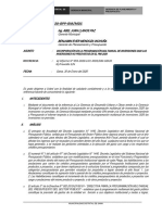 Informe Nro022 INCORPORACION A LA PROGRAMACION MULTIANUAL DE INVERSIONES 2020-DE LAS INVERSIONES NO PREVISTAS EN EL PIM 2020