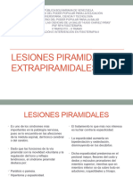 Lesiones Piramidales y Extrapiramidales