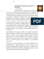 Ensayo Sobre Las Drogas Postura Negativa