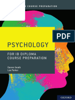 Oxford IB Diploma Programme IB Course Preparation Psychology Student Book Student Materials by Seath, Darren, Parker, Lee