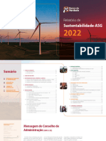 Relatório de Sustentabilidade - ASG Do Banco Do Nordeste - 2022