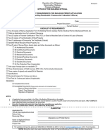 Documentary Requirements For Building Permit Application