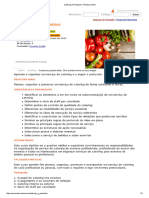 Catering e Protocolo - EVOLUI