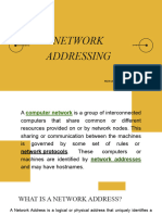 Network Addressing