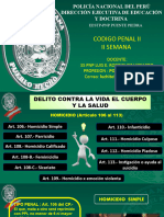 II Semana Código Penal II