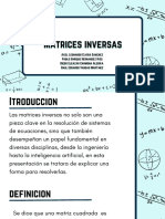 Matrices Inversas