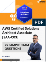 FREE AWS Solution Architect Sample Exam Questions Ed1