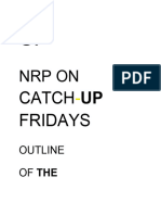 NRP On Catch Up Fridays For Deped