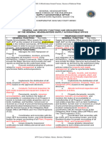 AFPWSSUs and UC Proposed GHQ SAO Staff Memo Comparative