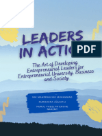 (Ebook) Leaders in Action The Art of Developing Entrepreneurial Leaders For Entrepreneurial University Business and Society