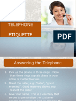 Telephone Etiquette Training Materials Module Demo