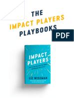 Impact Players Playbooks