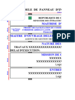 Modele de Panneau de Chantier Ekds