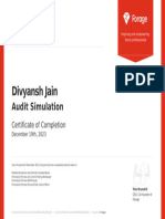 PWC Audit Certificate